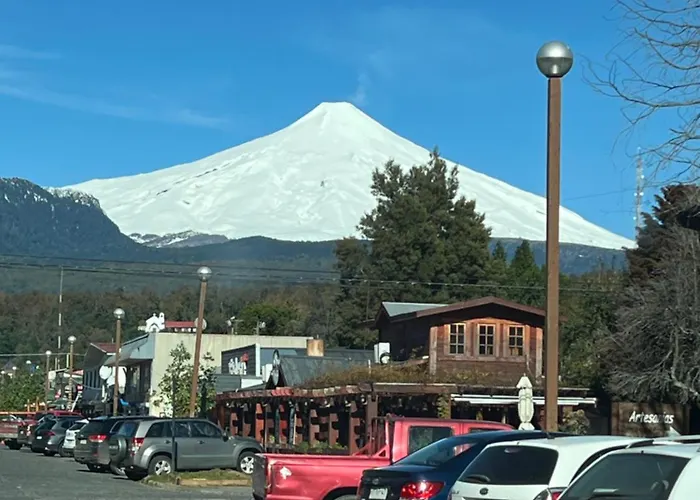 Departamento En Pucon Familiar Para 7 Personas Vista Volcan Villarrica 4 Dormitorios 3 Banos
